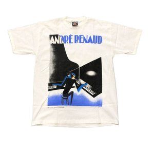 Signal Sports Andre Renaud Pianist Single Stitch White T-Shirt